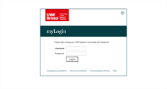 Desktop Screenshot of facilities.uwe.ac.uk