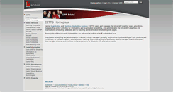 Desktop Screenshot of cetts.uwe.ac.uk